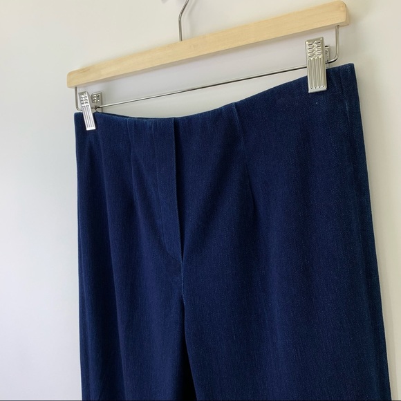 NWT Lior Paris Sidney Capri Pant Size 4 Dark Denim - Picture 3 of 11